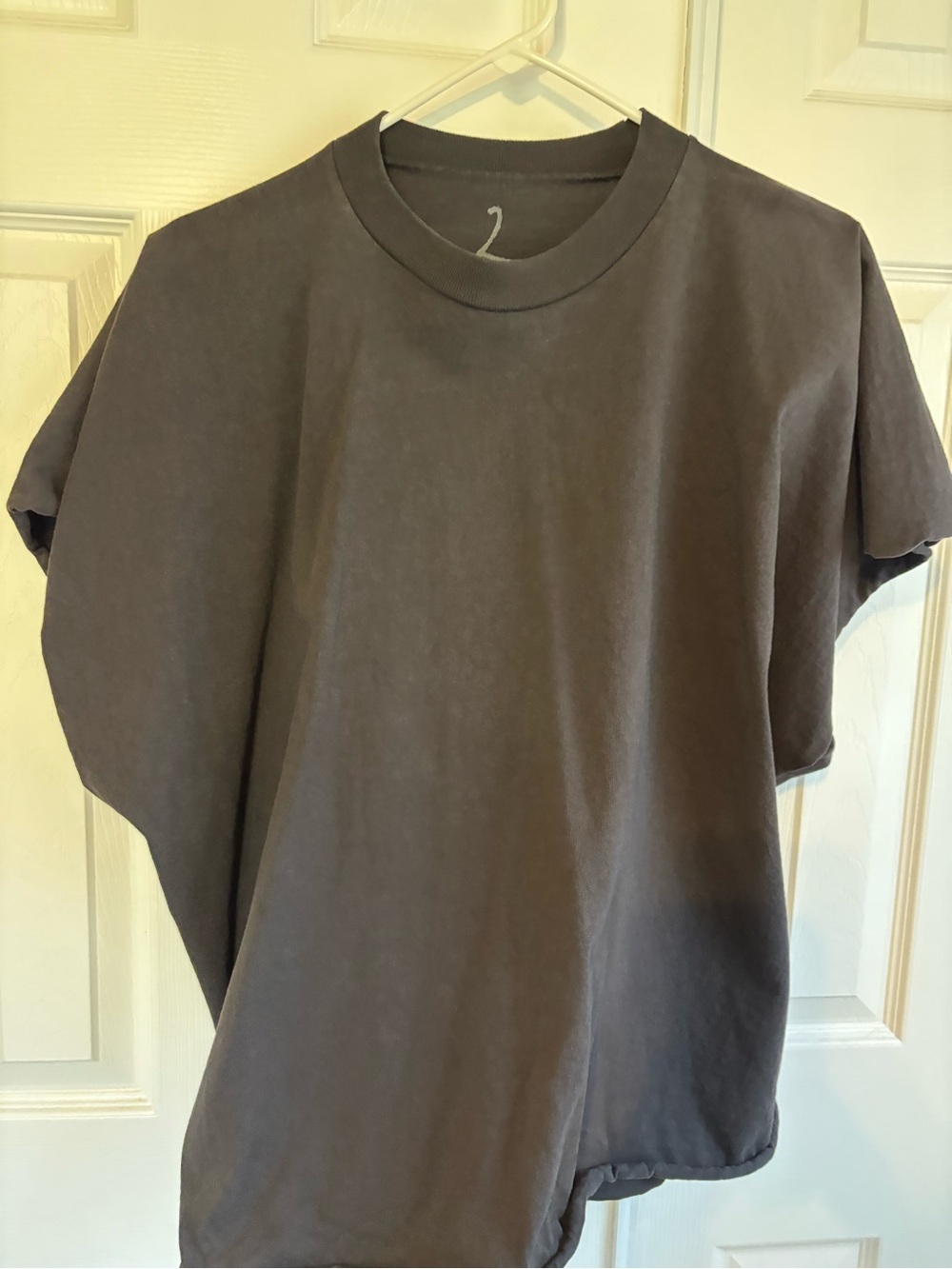 Yeezy Short Sleeve Crewneck T-Shirt - Charcoal